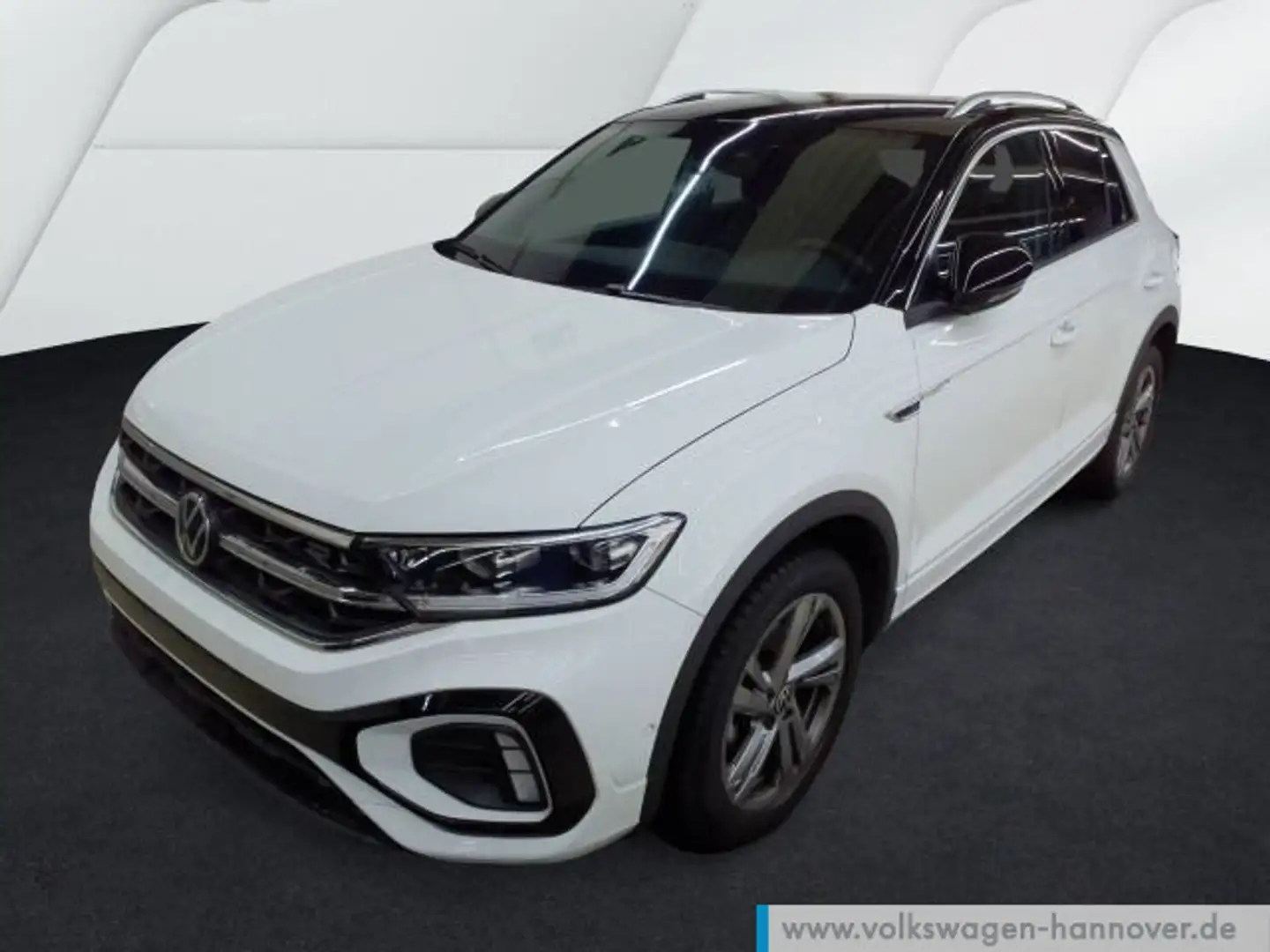 Volkswagen T-Roc 1.5 TSI DSG R-Line Navi AHK Kamera ACC LED Weiß - 2
