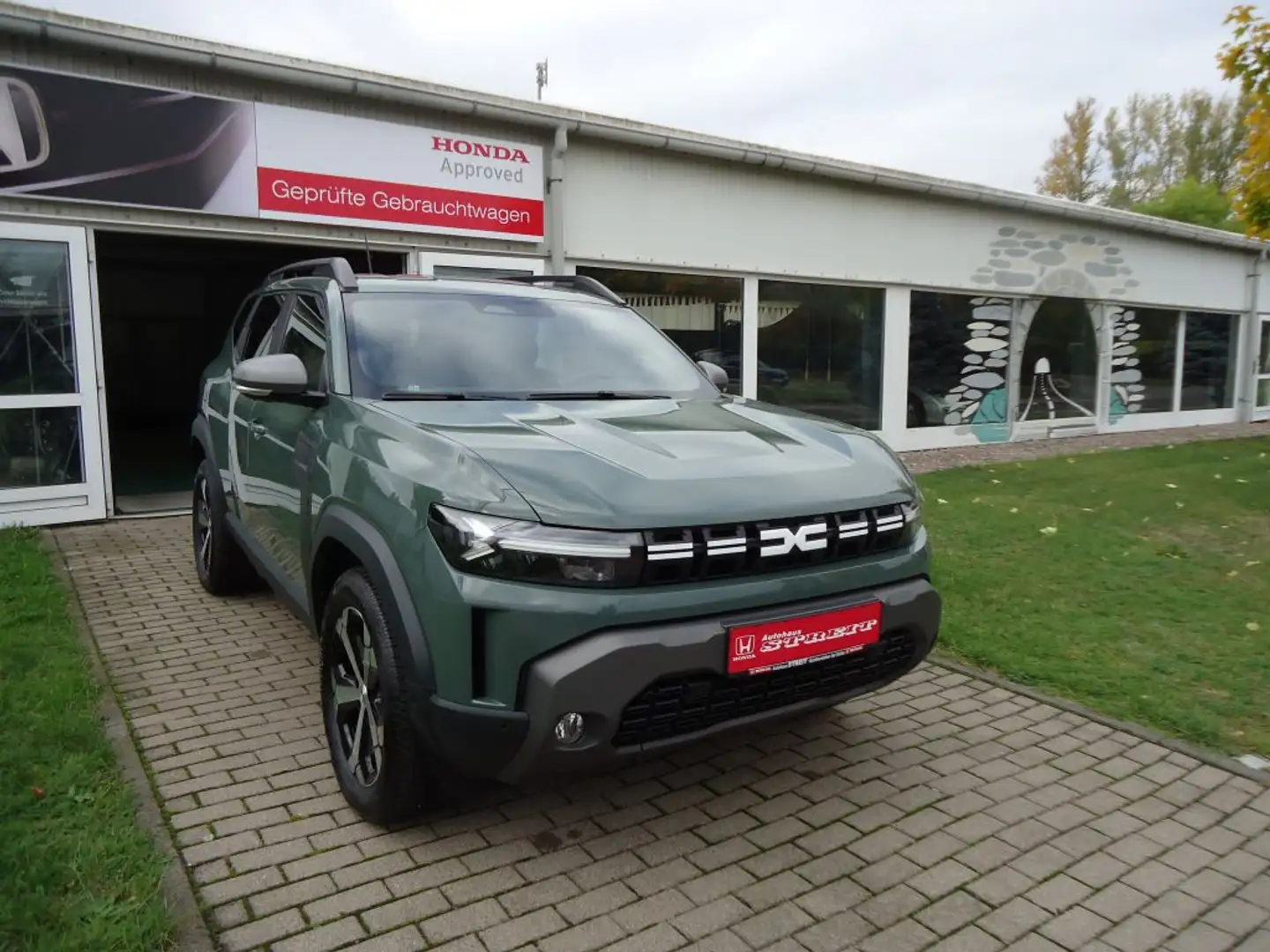 Dacia Duster mild hybrid 130 4x4 Journey AHK*Winterpaket*CityPa Grün - 2