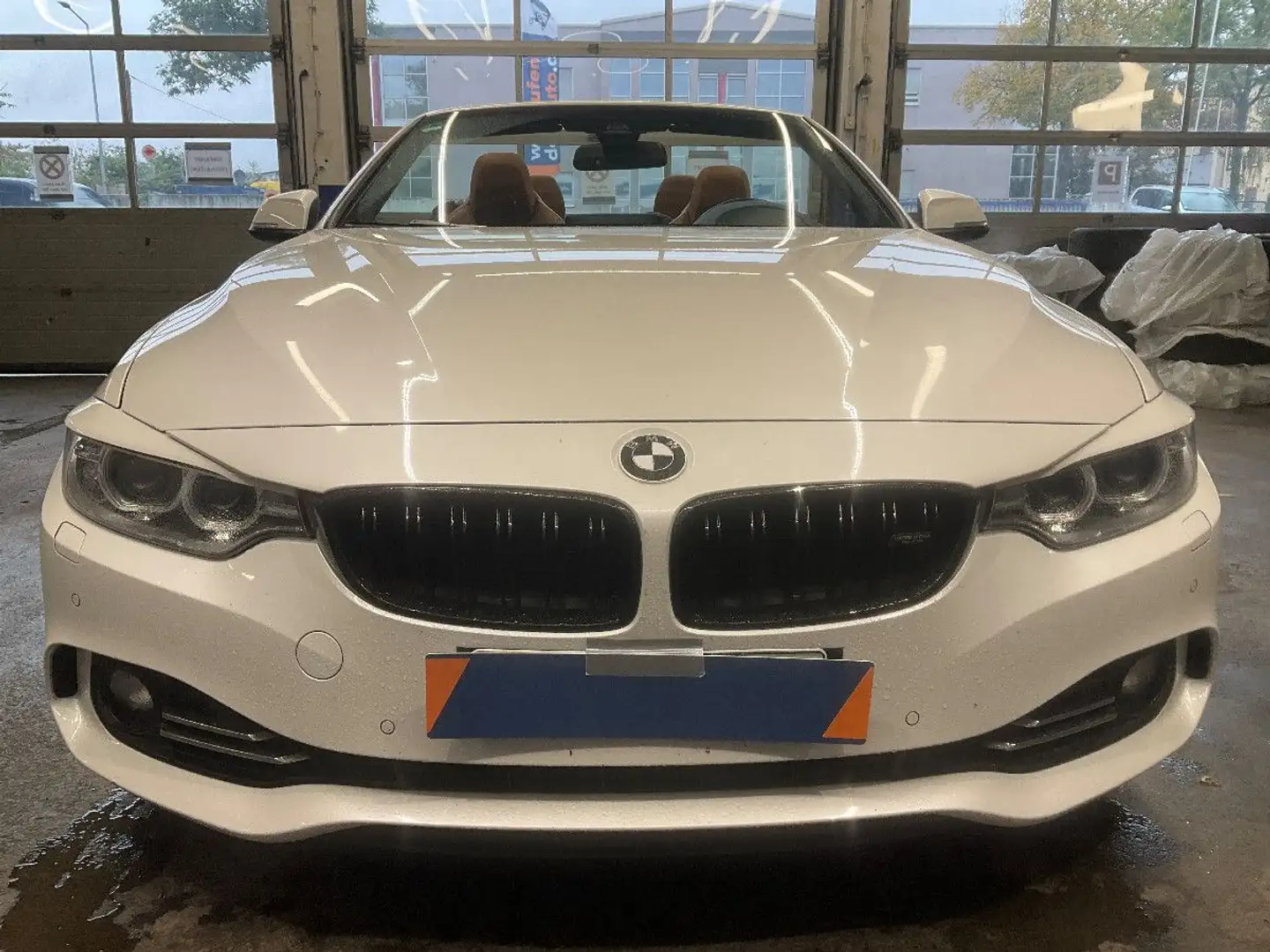 BMW 435 i CABRIO *SPORT-LINE*DEUTSCHES AUTO-KAMERA-NR Weiß - 2