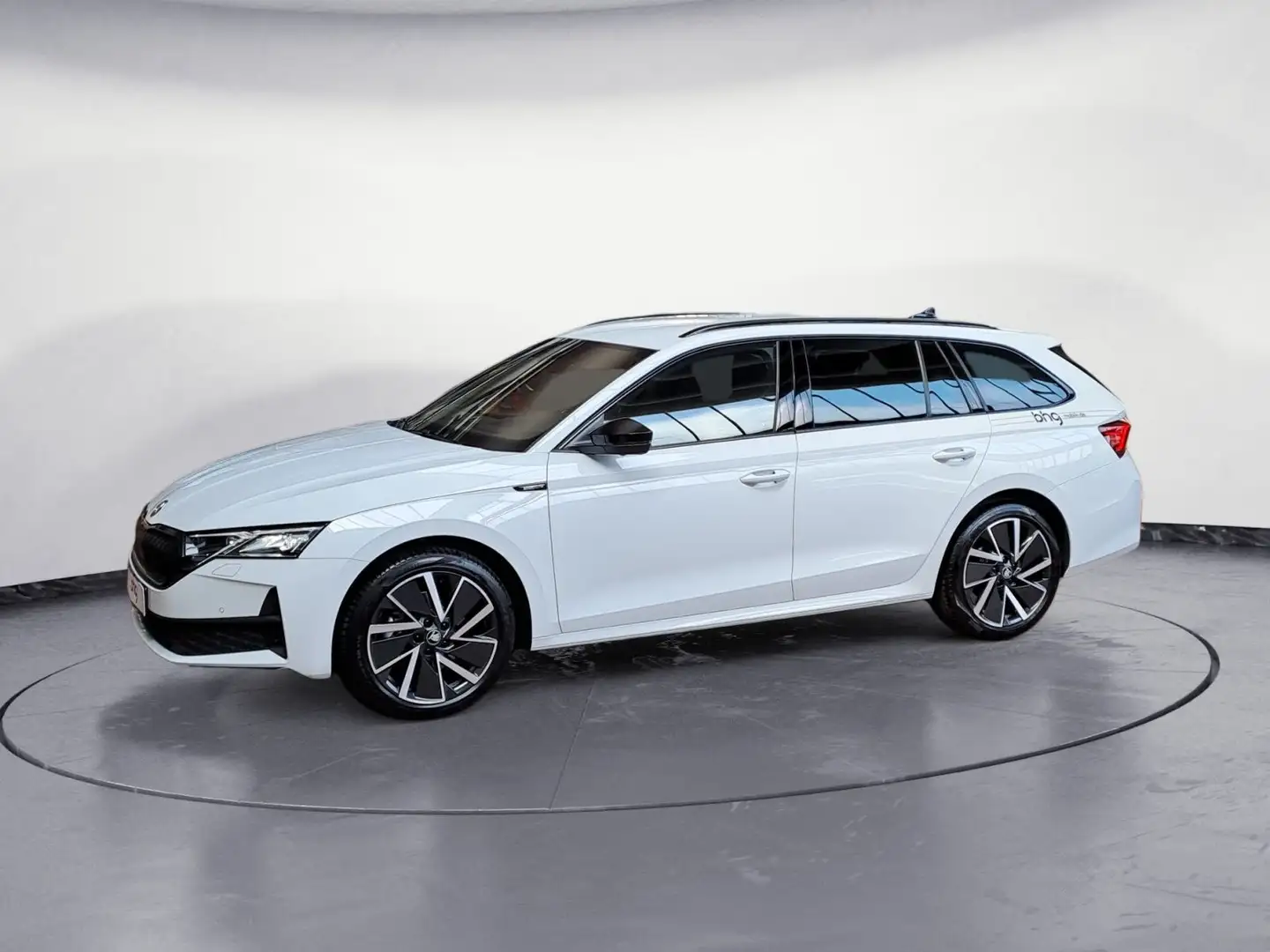 Skoda Octavia Combi Sportline 2,0 TDI  7-Gang-DSG Weiß - 1