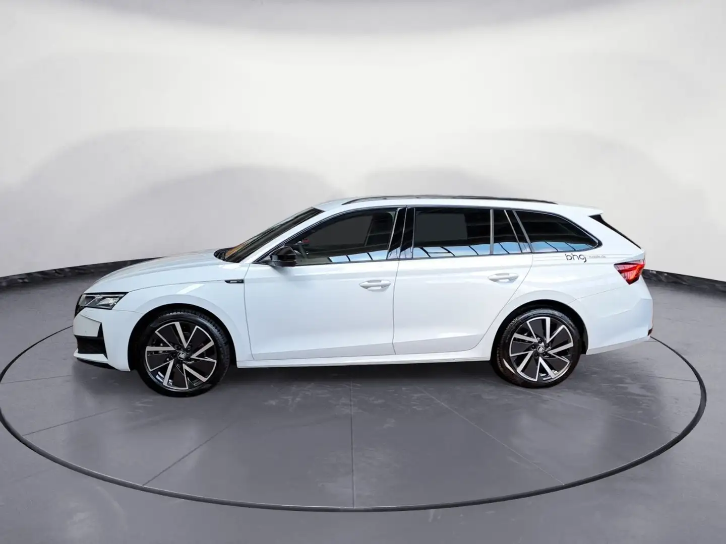 Skoda Octavia Combi Sportline 2,0 TDI  7-Gang-DSG Weiß - 2