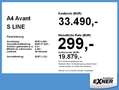 Audi A4 Avant S LINE 35 2.0 TFSI ACC+LED+Navi+SHZ+LM Schwarz - thumbnail 4