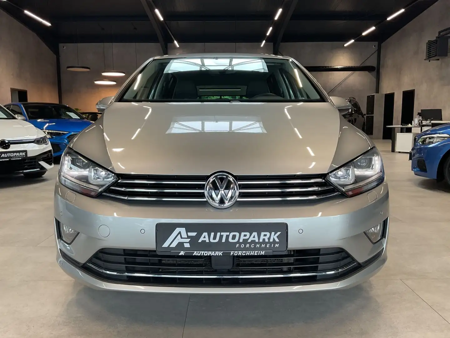 Volkswagen Golf Sportsvan 1.6TDI DSG Allstar Navi Xenon 17" Plateado - 2