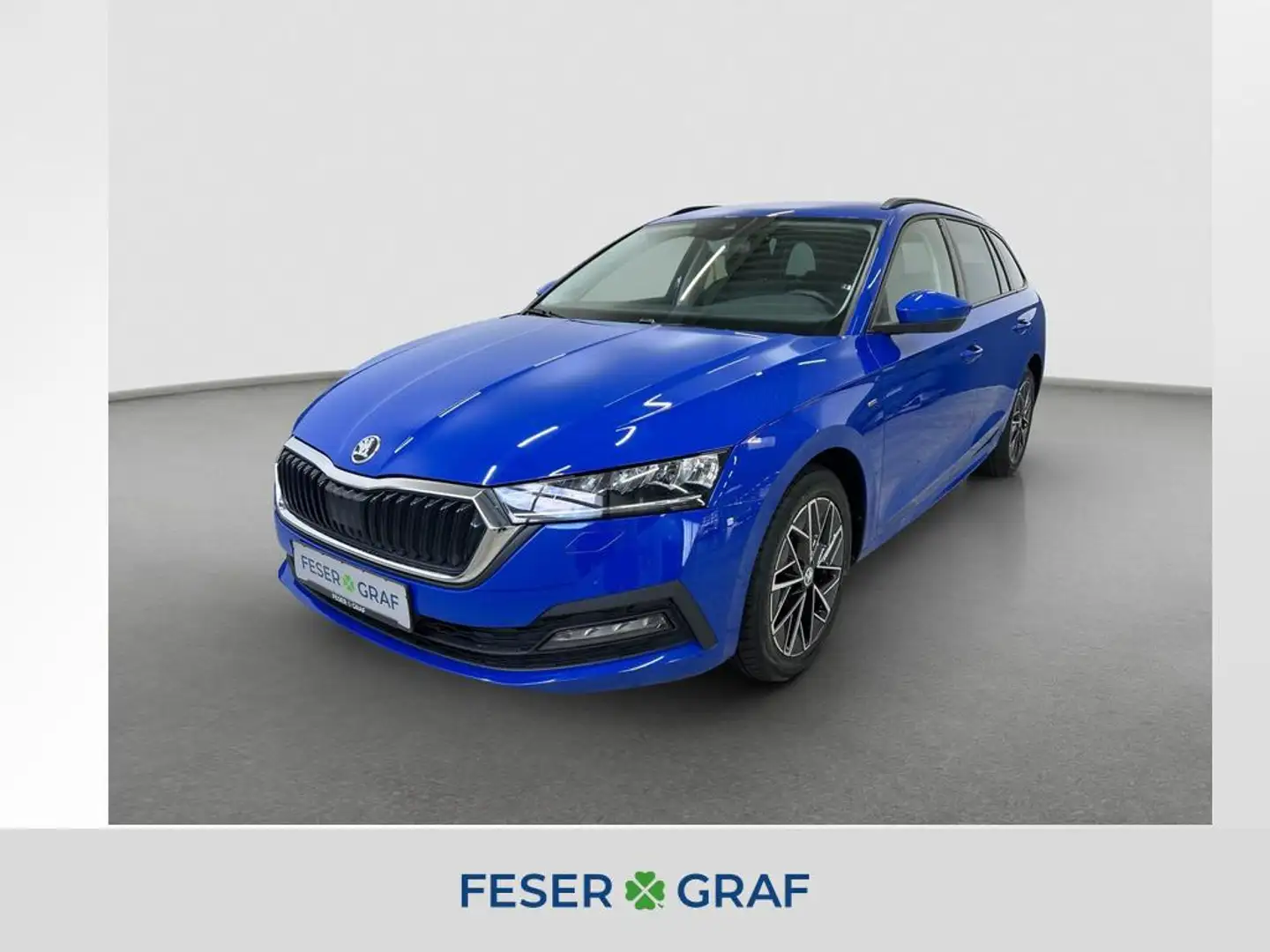 Skoda Octavia Combi TDi DSG Clever ACC LED Navi Kamera Bleu - 1