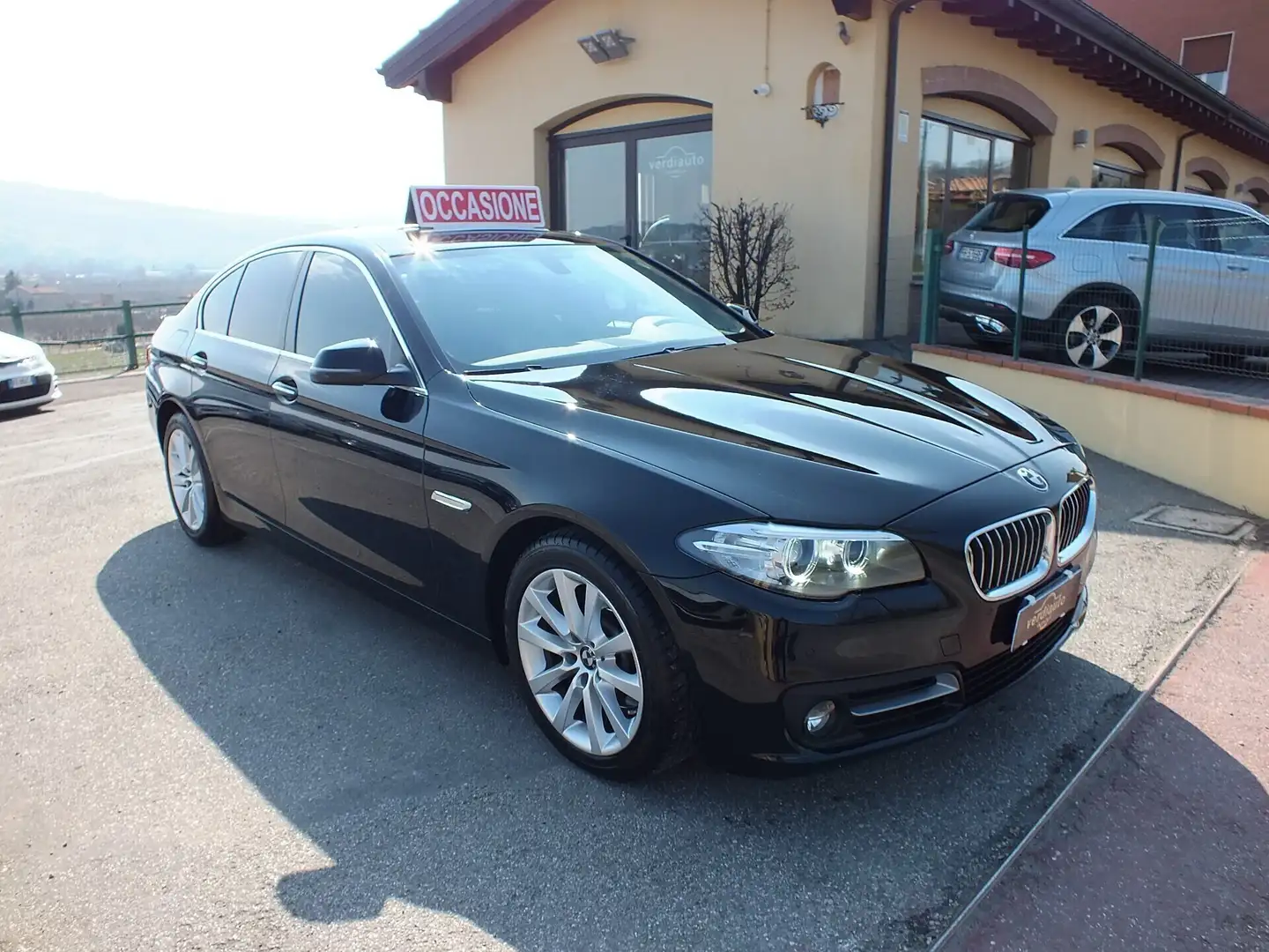BMW 518 2.0d 143 CV EURO 6 AUTOM.-NAVI-CRUIS.C-LED- Noir - 1