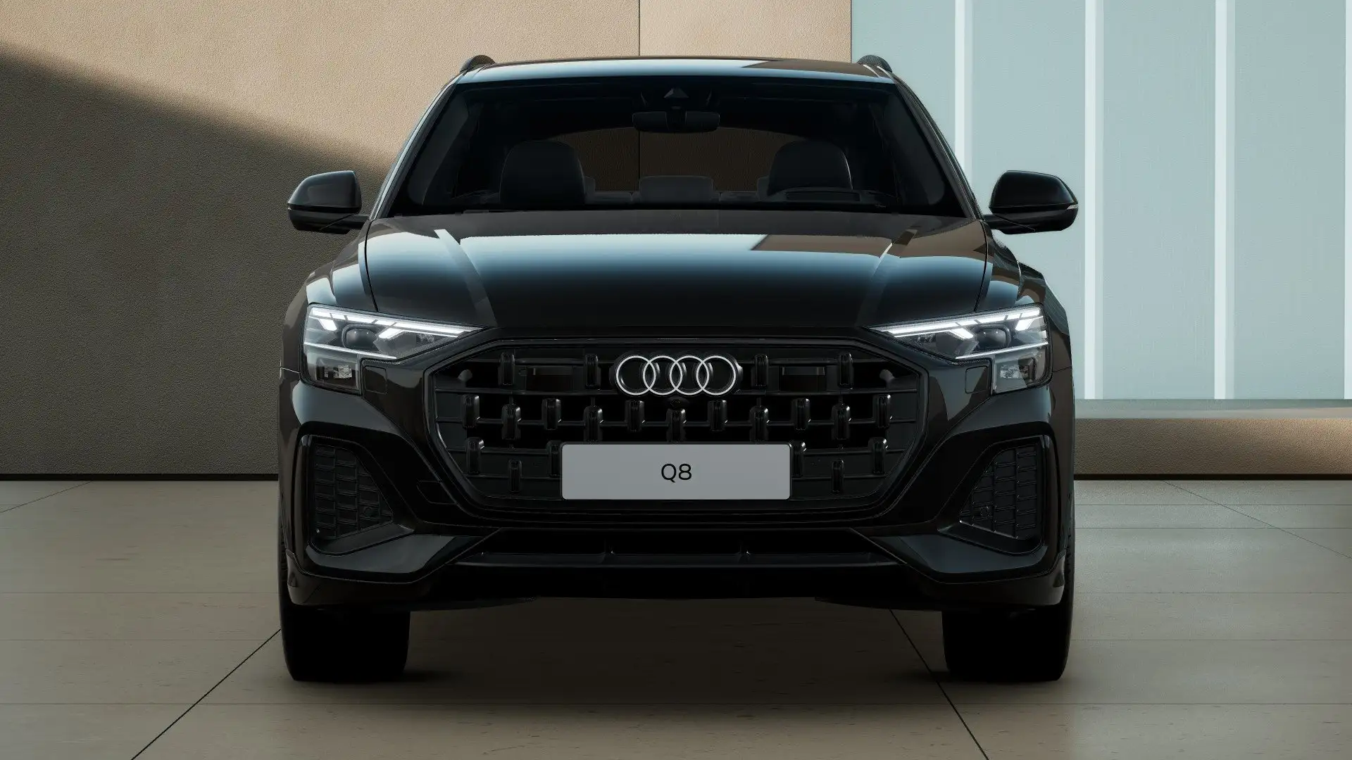 Audi Q8 45 TDI qu 21" MATRIX AHK LUFT OPT. SCHW. Schwarz - 2