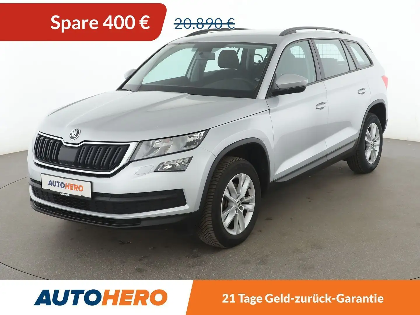 Skoda Kodiaq 2.0 TDI Active Aut.*NAVI*TEMPO*PDC*ALU* Grau - 1