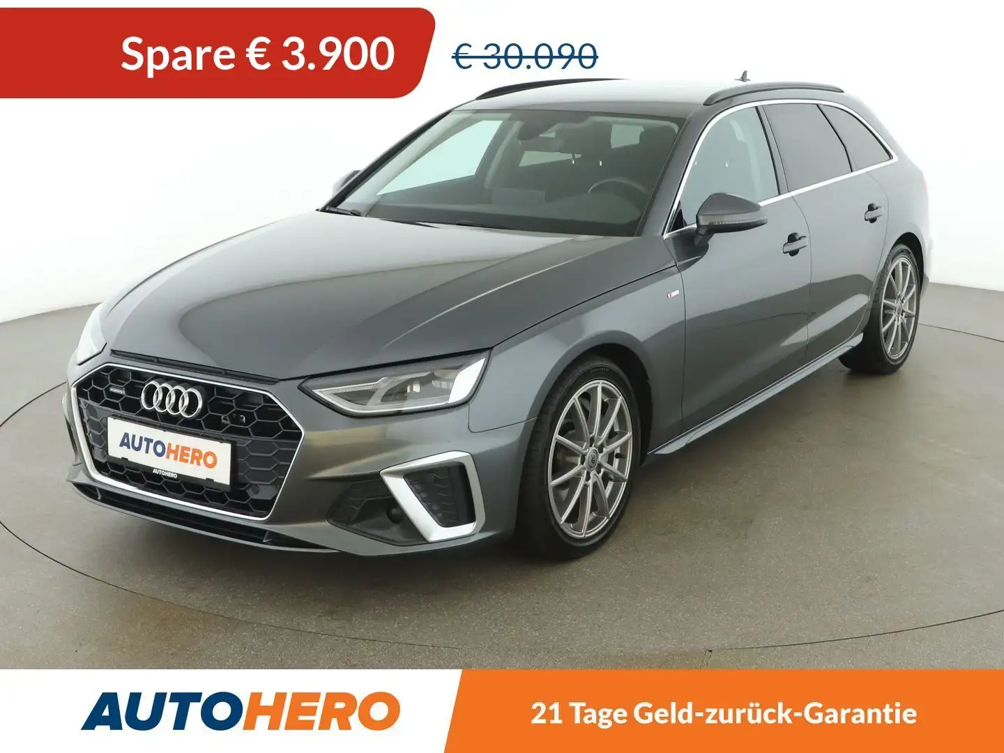 Audi A4 50 TDI quattro S line Grau - 1
