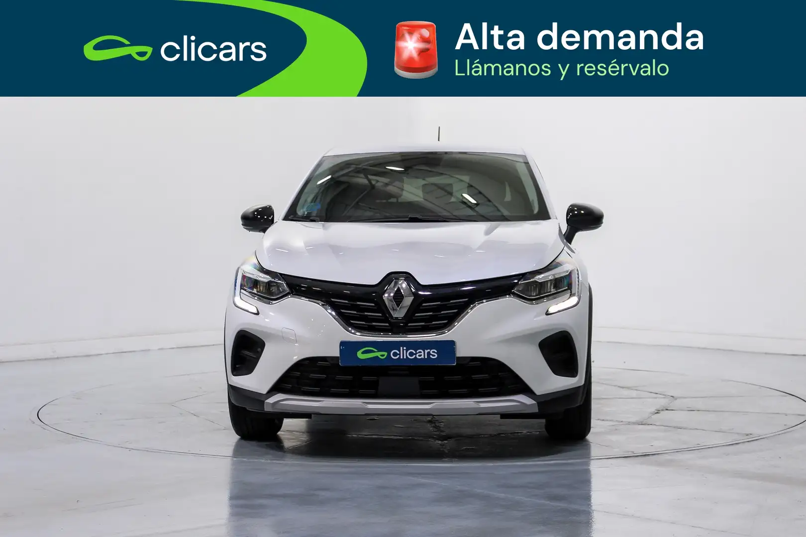 Renault Captur E-TECH Híbrido Intens 105kW Blanco - 2