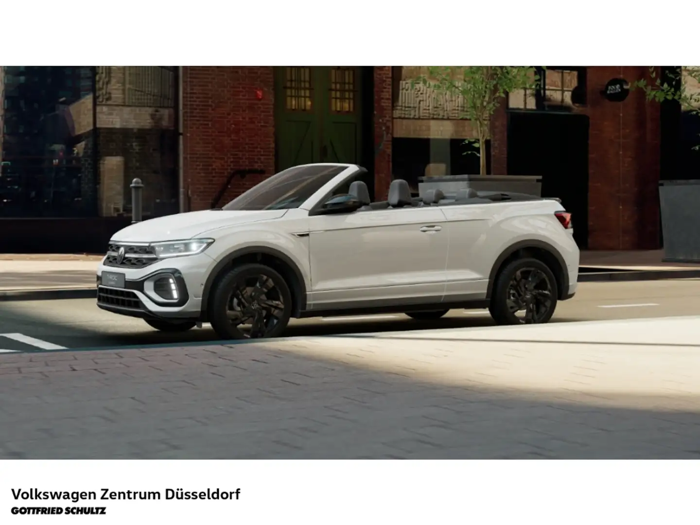 Volkswagen T-Roc Cabriolet R-Line DSG 1.5 TSI Black Style IQ.DRIVE Weiß - 2
