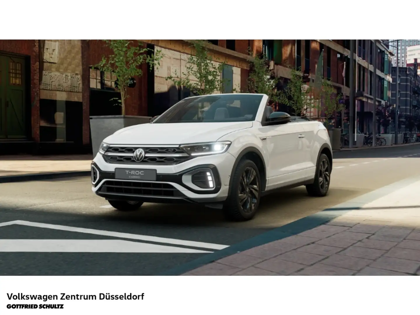 Volkswagen T-Roc Cabriolet R-Line DSG 1.5 TSI Black Style IQ.DRIVE Weiß - 1