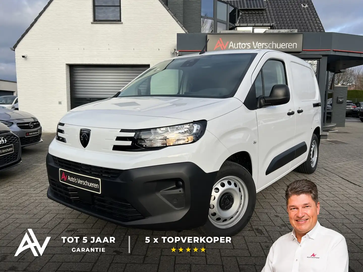 Peugeot Partner 1.5 BlueHDI NEW * Dubbele schuifdeur | Carplay/... Blanc - 1