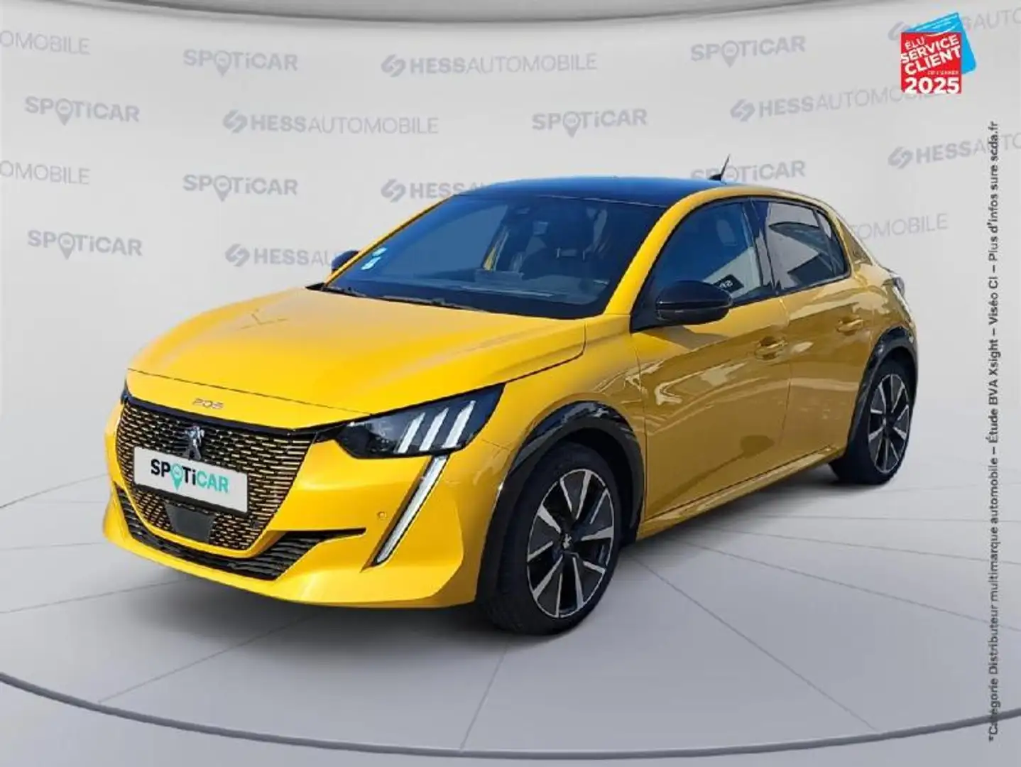 Peugeot e-208 e-208 136ch GT Galben - 1