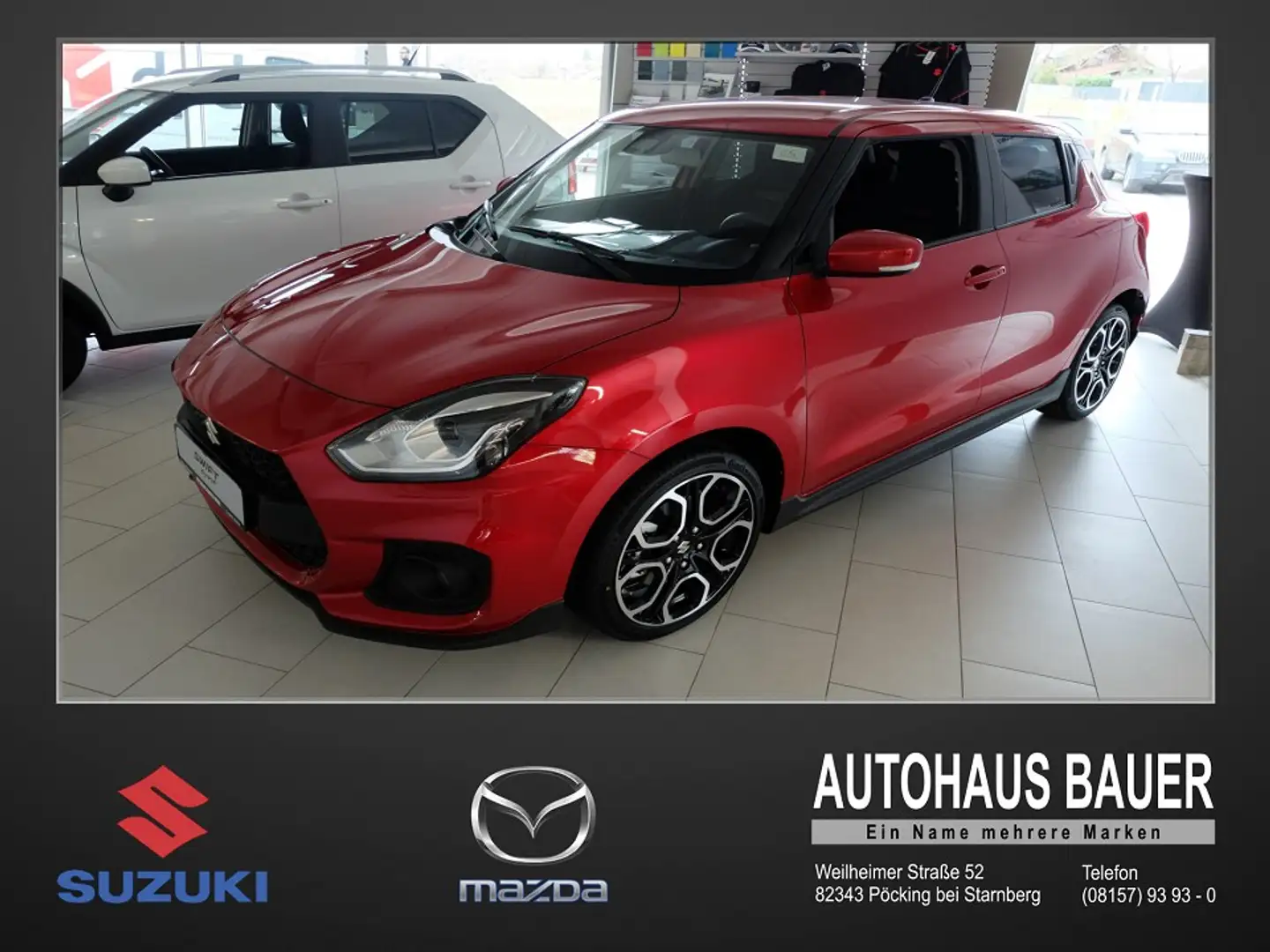 Suzuki Swift SPORT 1.4 BOOSTERJET 5D M/T HYBRID Rood - 1