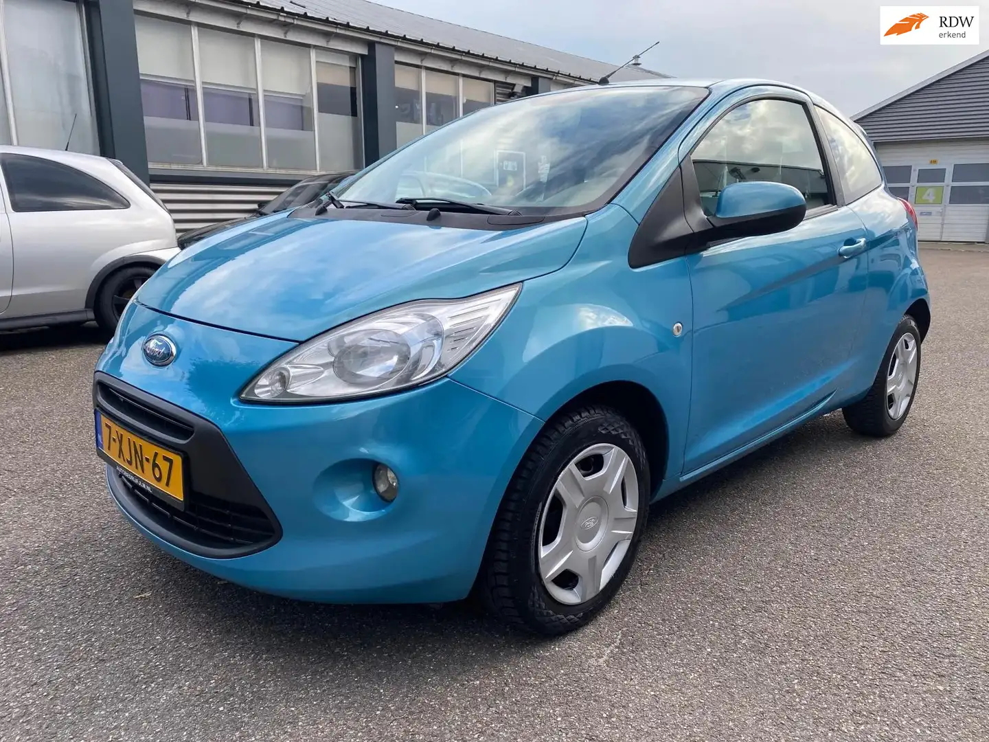 Ford Ka/Ka+ 1.2 Trend AIRCO Parkeersensoren achter Blau - 1