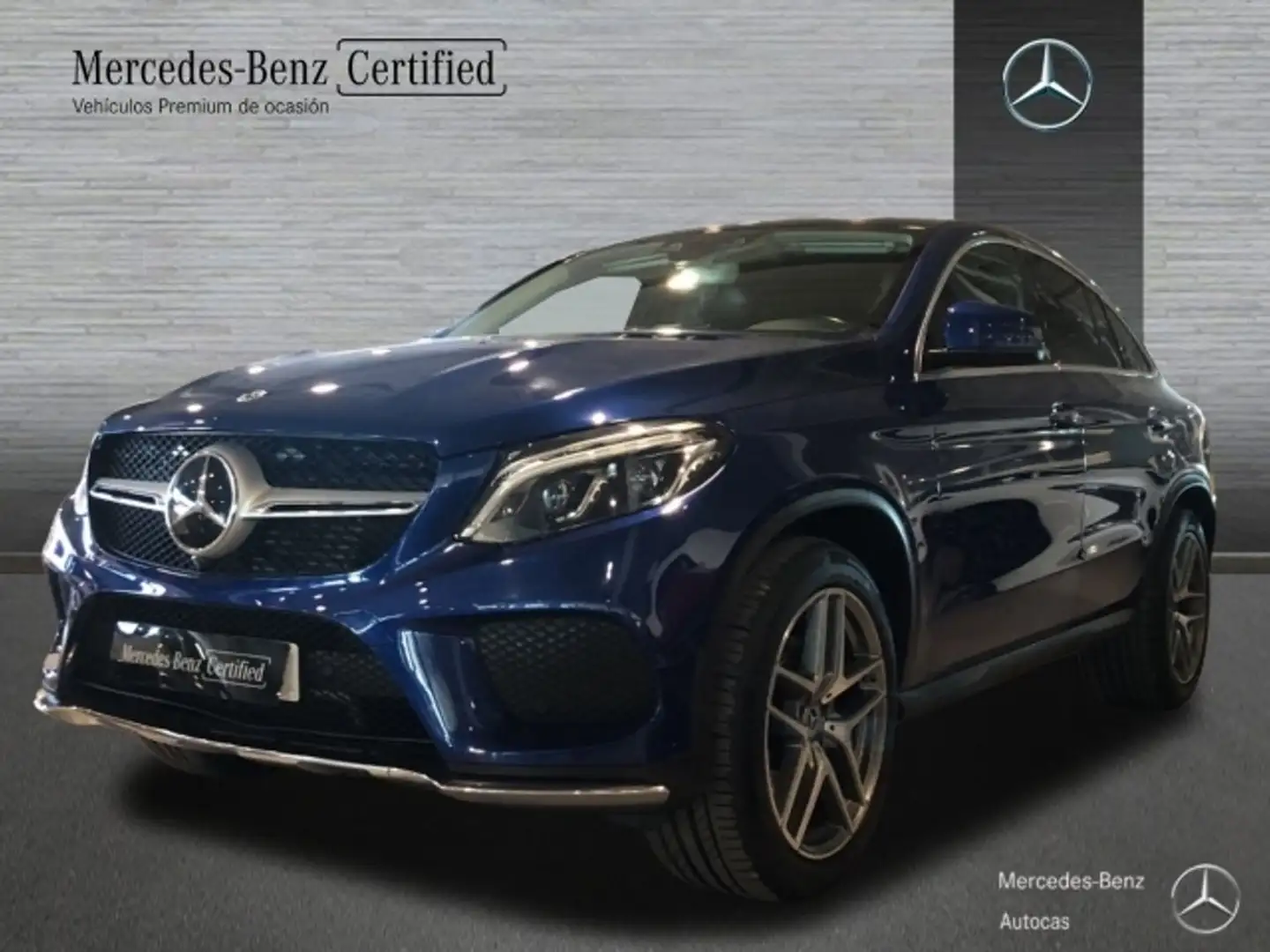 Mercedes-Benz GLE 350 d Blau - 1