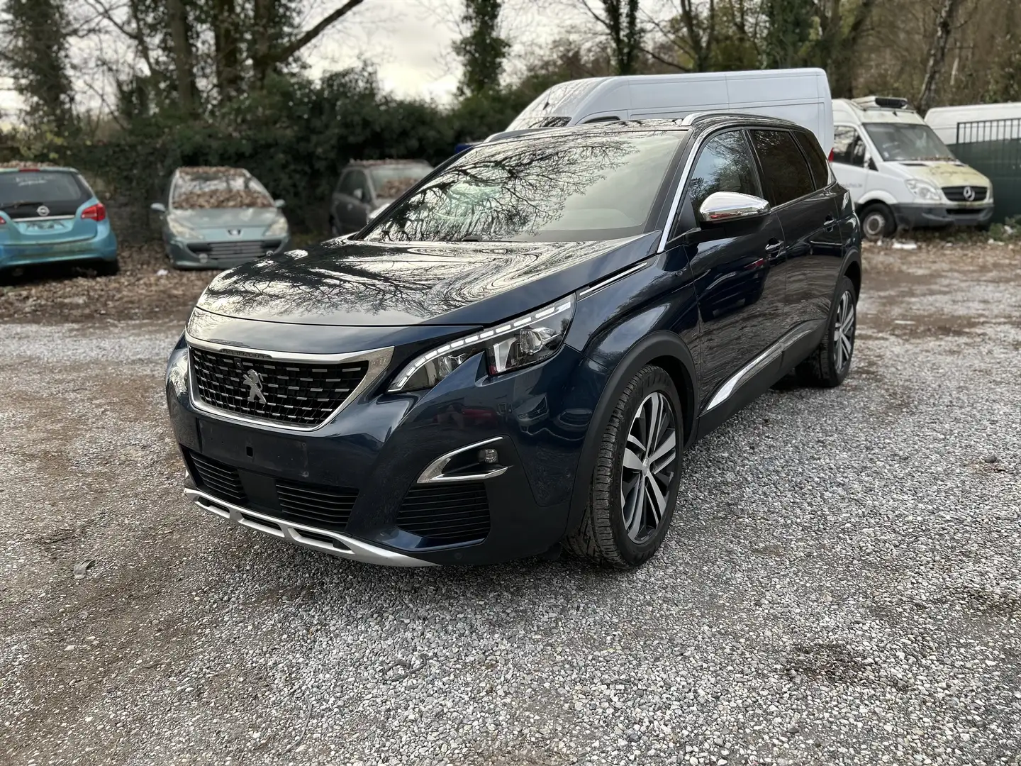 Peugeot 5008 5008 2.0 HDi GT  line 2l HDI Blauw - 1