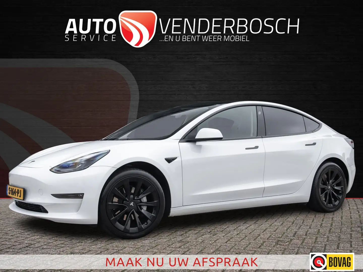 Tesla Model 3 Long Range AWD 75 kWh Facelift | Panoramadak | Led Wit - 1