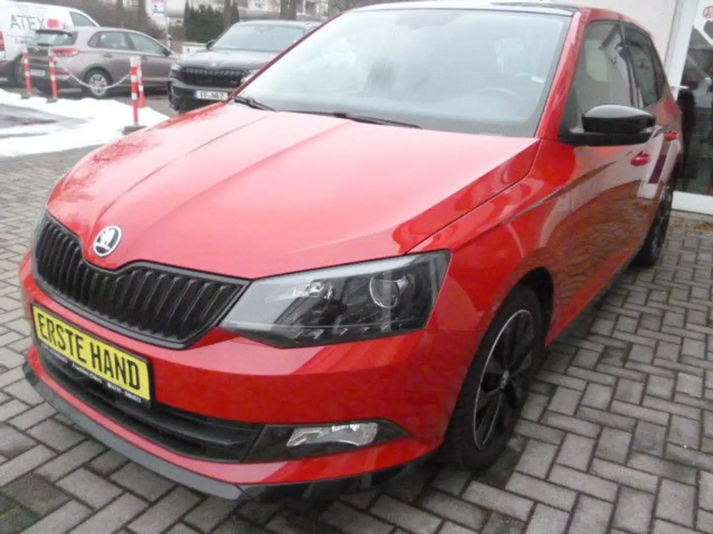 Skoda Fabia 1.2l TSI 66kW Monte Carlo 1.HAND Rot - 1