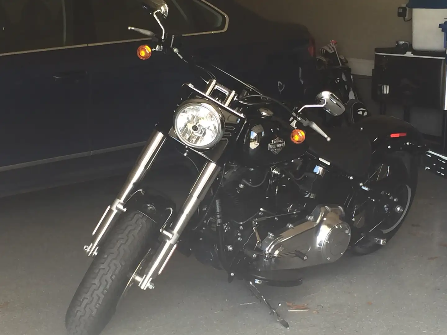 Harley-Davidson Softail Slim FLS 103 Negro - 2