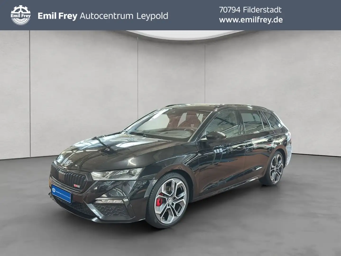 Skoda Octavia Combi RS 2.0 TDI DSG Schwarz - 1