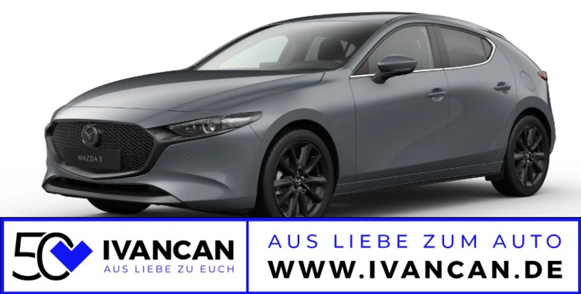 Mazda 3 5HB 2.0L e-SKYACTIV X 186ps 6AT FWD Exclusive-line Grau - 1
