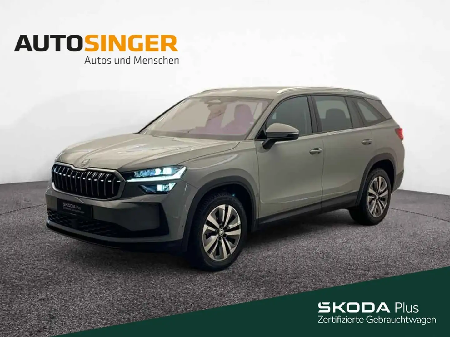 Skoda Kodiaq Selection 2.0 TDI DSG 4x4 *NAVI*AHK*ACC* Grau - 1