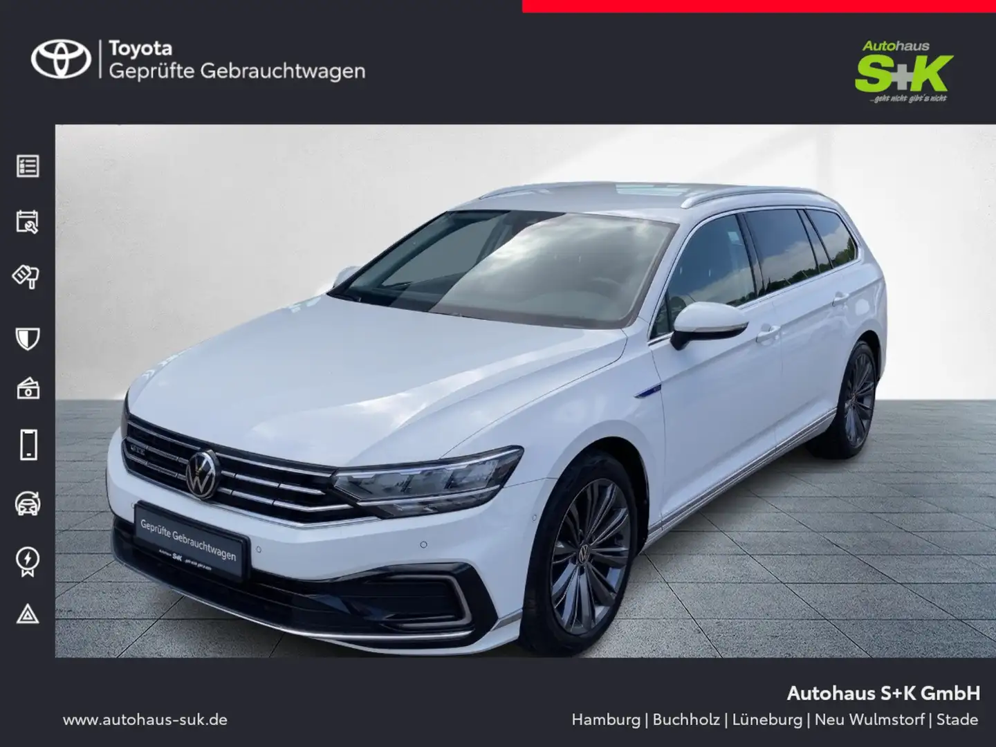 Volkswagen Passat Variant GTE 1.4 TSI Plug-In Hybrid*8-fach* Bianco - 1