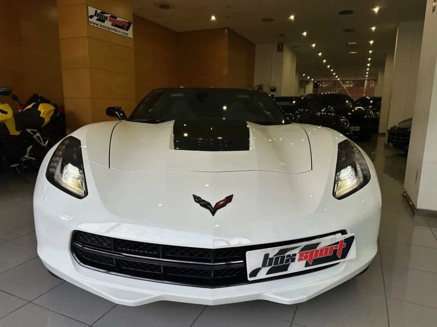 Chevrolet Corvette Stingray Cabrio Aut. Blanc - 2