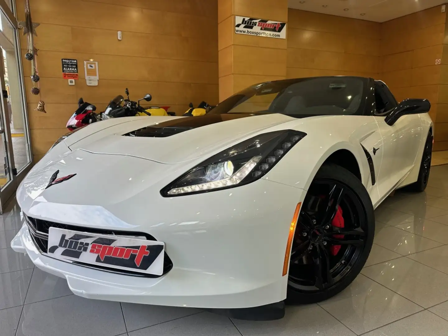 Chevrolet Corvette Stingray Cabrio Aut. Blanc - 1