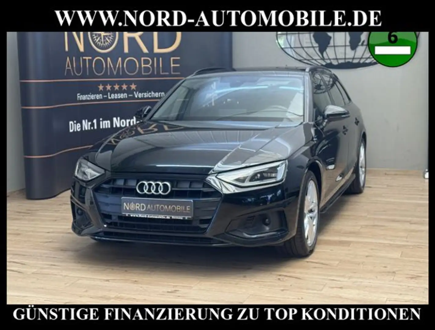 Audi A4 Avant 40 TDI Advanced Optik schwarz/AHK/18/ Advanc Schwarz - 1
