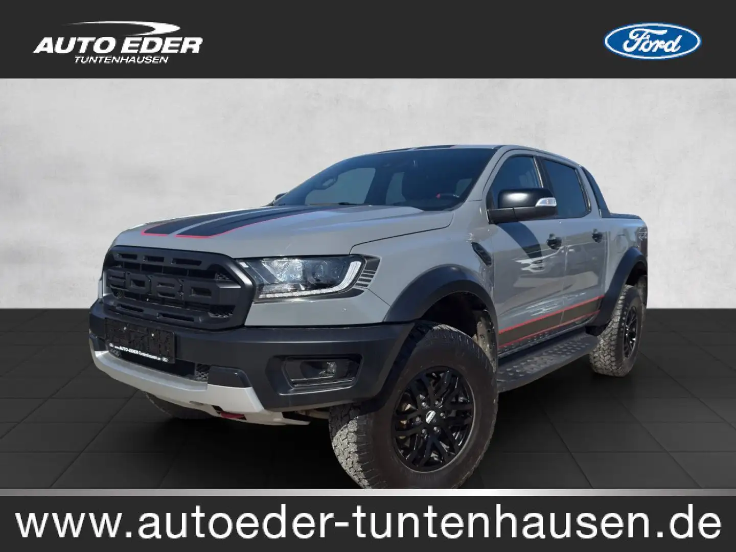 Ford Ranger Raptor Doppelkabine 4x4 Bluetooth Navi LED Gris - 1