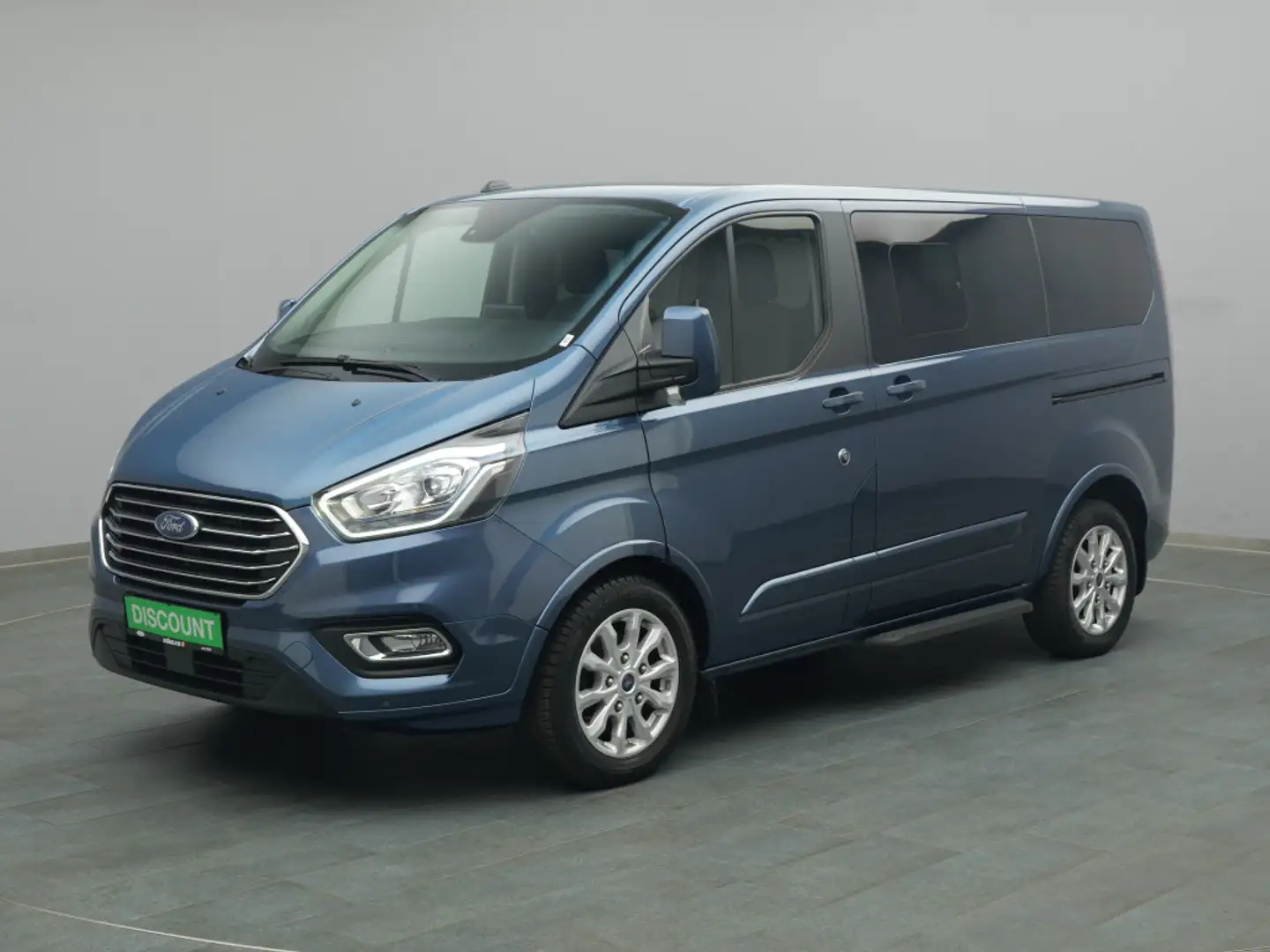 Ford Tourneo Custom Titanium 185PS/AHK/Klimaanlage Bleu - 2