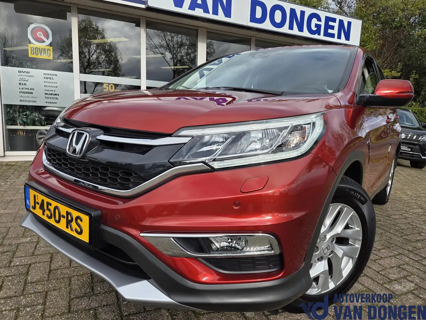 Honda CR-V 2.0 4WD Elegance Automaat | Facelift! | Zéér mooi! Rouge - 2