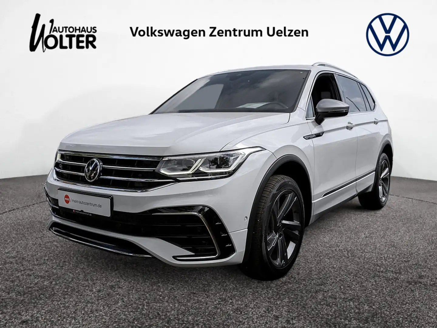 Volkswagen Tiguan Allspace 2.0 TDI R-Line 4M DSG AHK KAM Weiß - 1