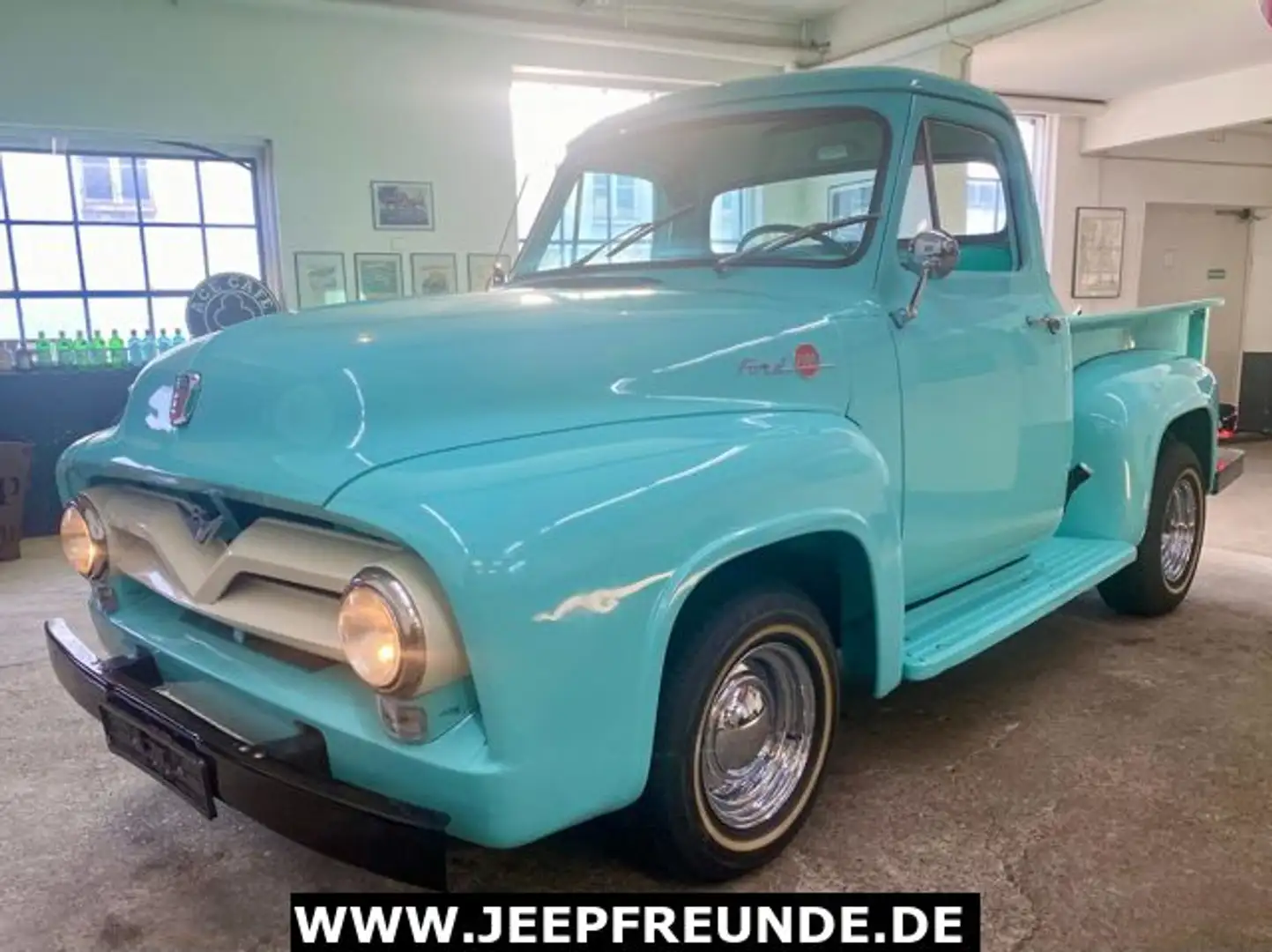 Ford F 100 Custom Pick Up Oldtimer Legende ! Blau - 1