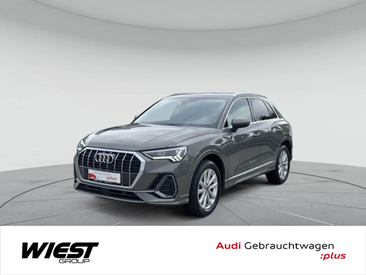 Audi Q3 S line 35 TFSI S tronic, VIRTUAL/AHK/LED/PDC/ Grau - 1