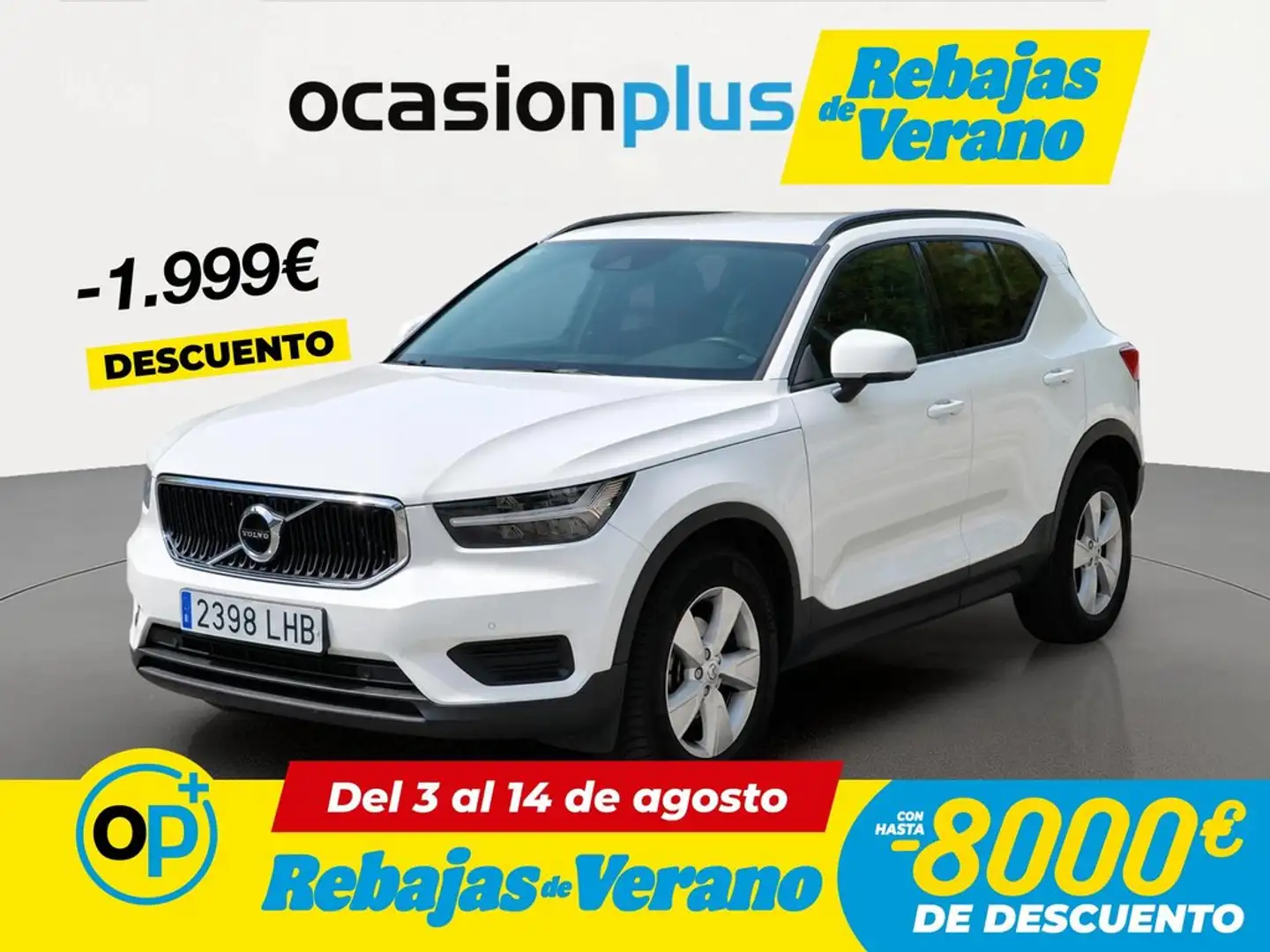 Volvo XC40 T3 Aut. Blanco - 1