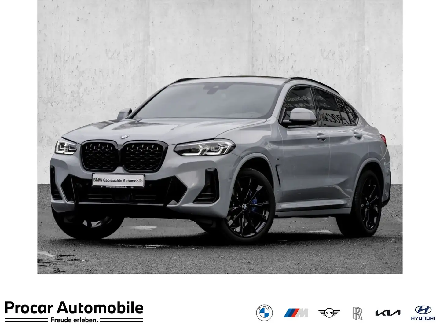 BMW X4 xDrive30d M SPORT+AHK+PANO+ACC+DA+PA+STANDHZG Gri - 1