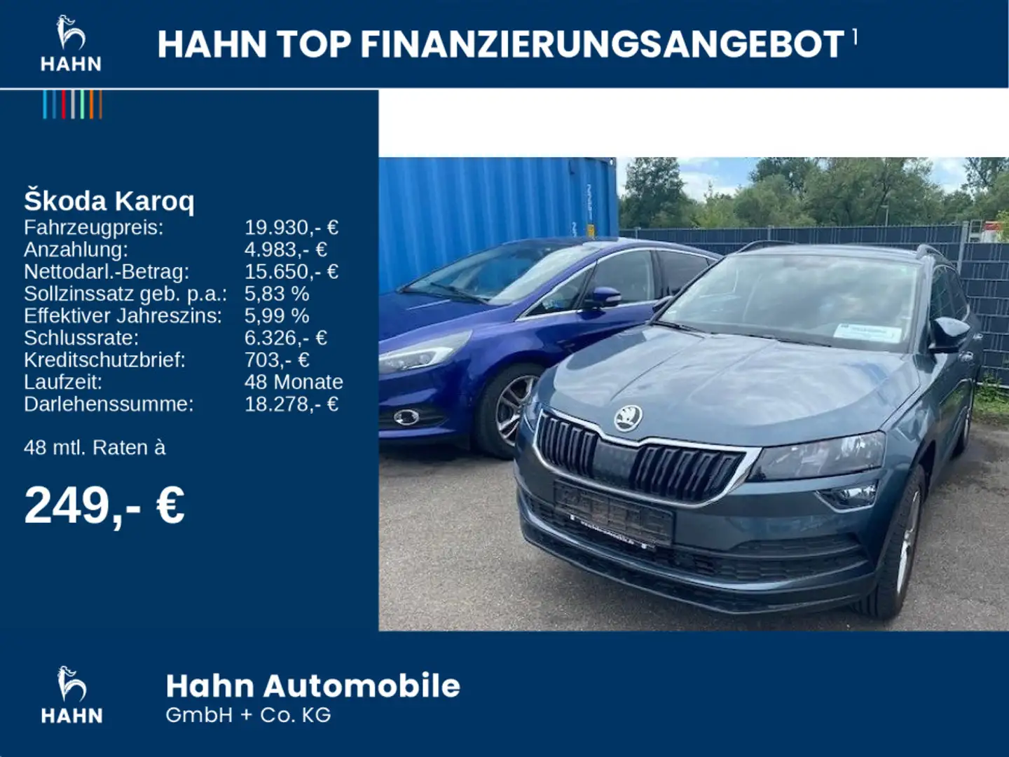 Skoda Karoq 1.0 TSI Ambition Navi SmartLink Bluetooth Gris - 2