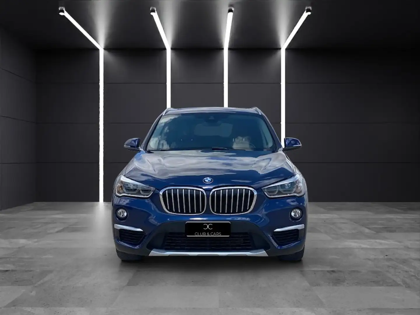 BMW X1 X1 xdrive18d xLine auto TETTO/LED/HUD/PELLE Blu/Azzurro - 2