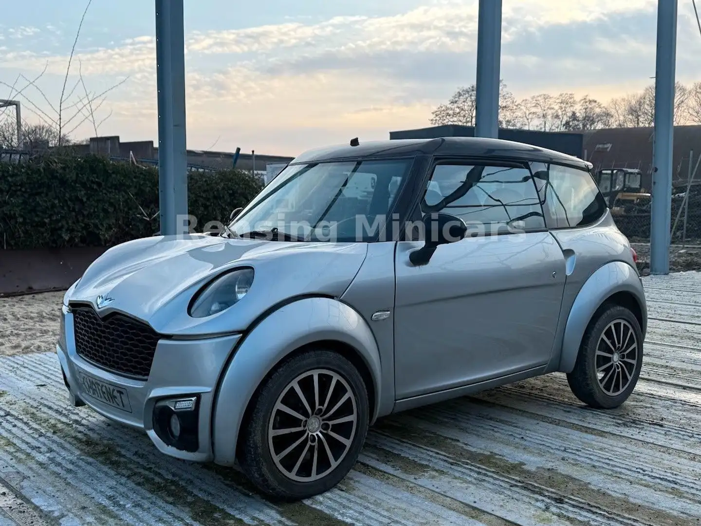 Chatenet Sonstige CH26 Mini Cooper Mopedauto Microcar 45KM Minicar Silber - 1
