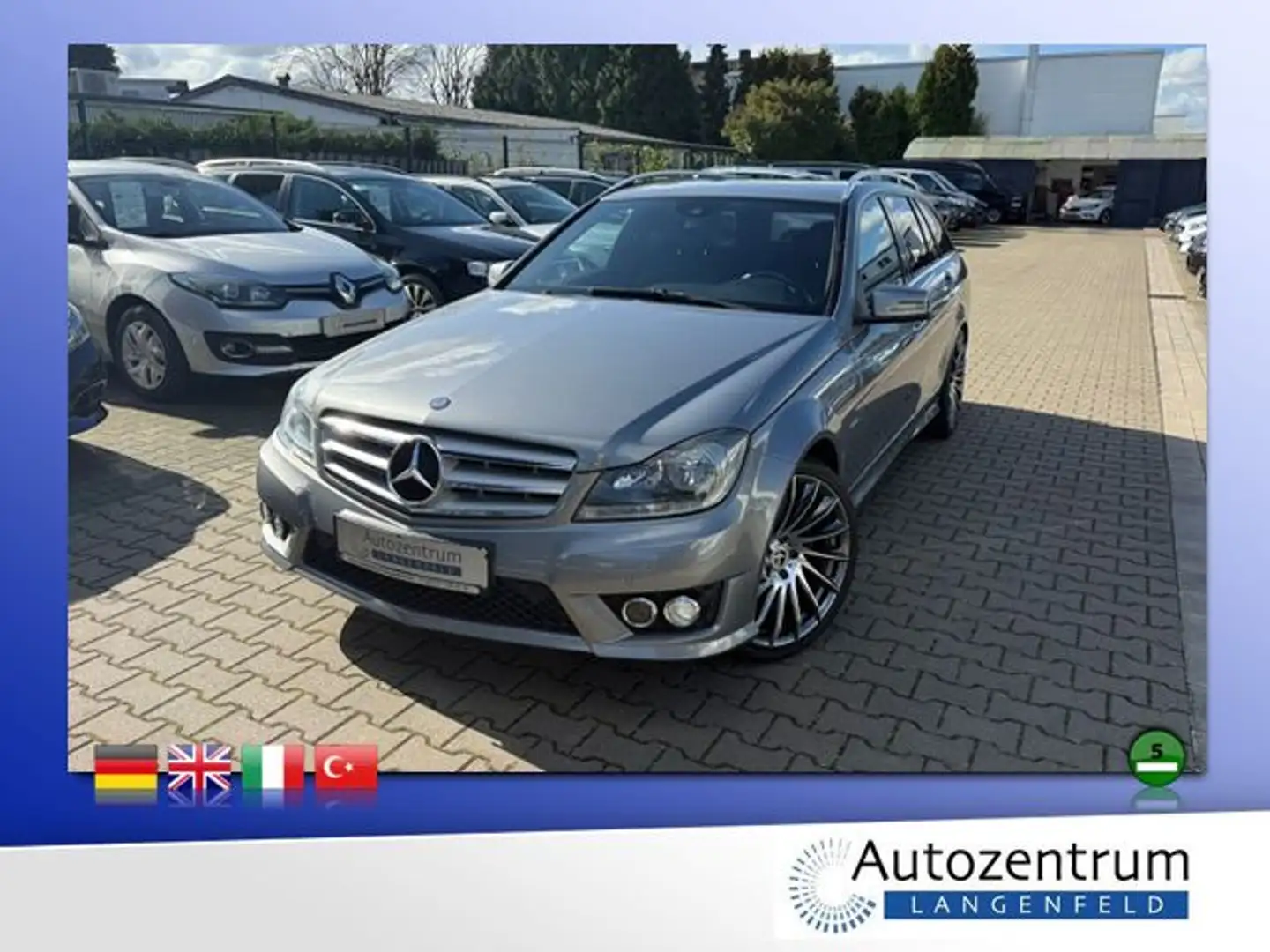 Mercedes-Benz C 200 T CGI BlueEfficiency *LEDER*NAVI*ALU19"* Gris - 1