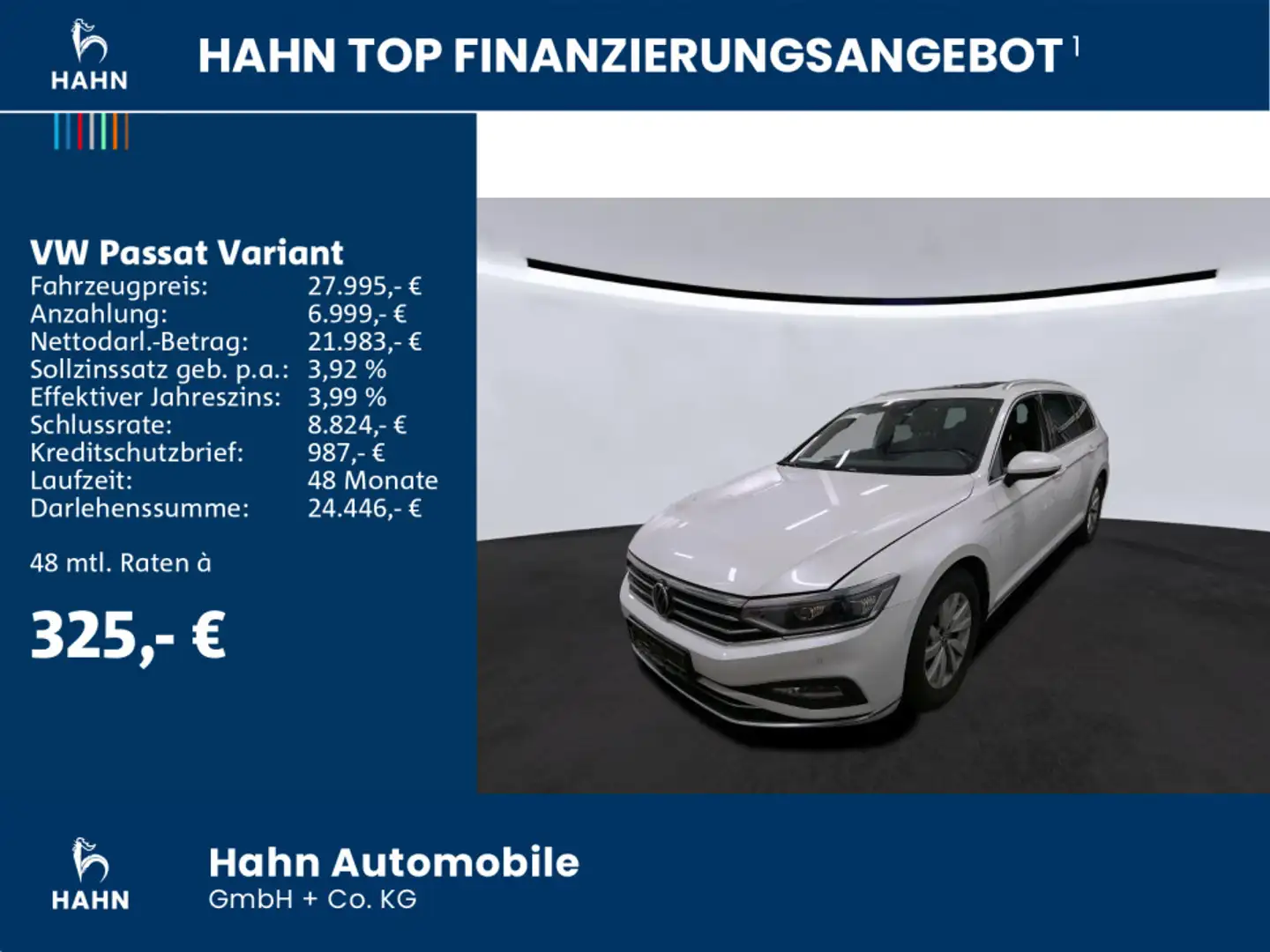 Volkswagen Passat Variant Elegance 2.0TDI DSG AHK Pano Spur Blanc - 2