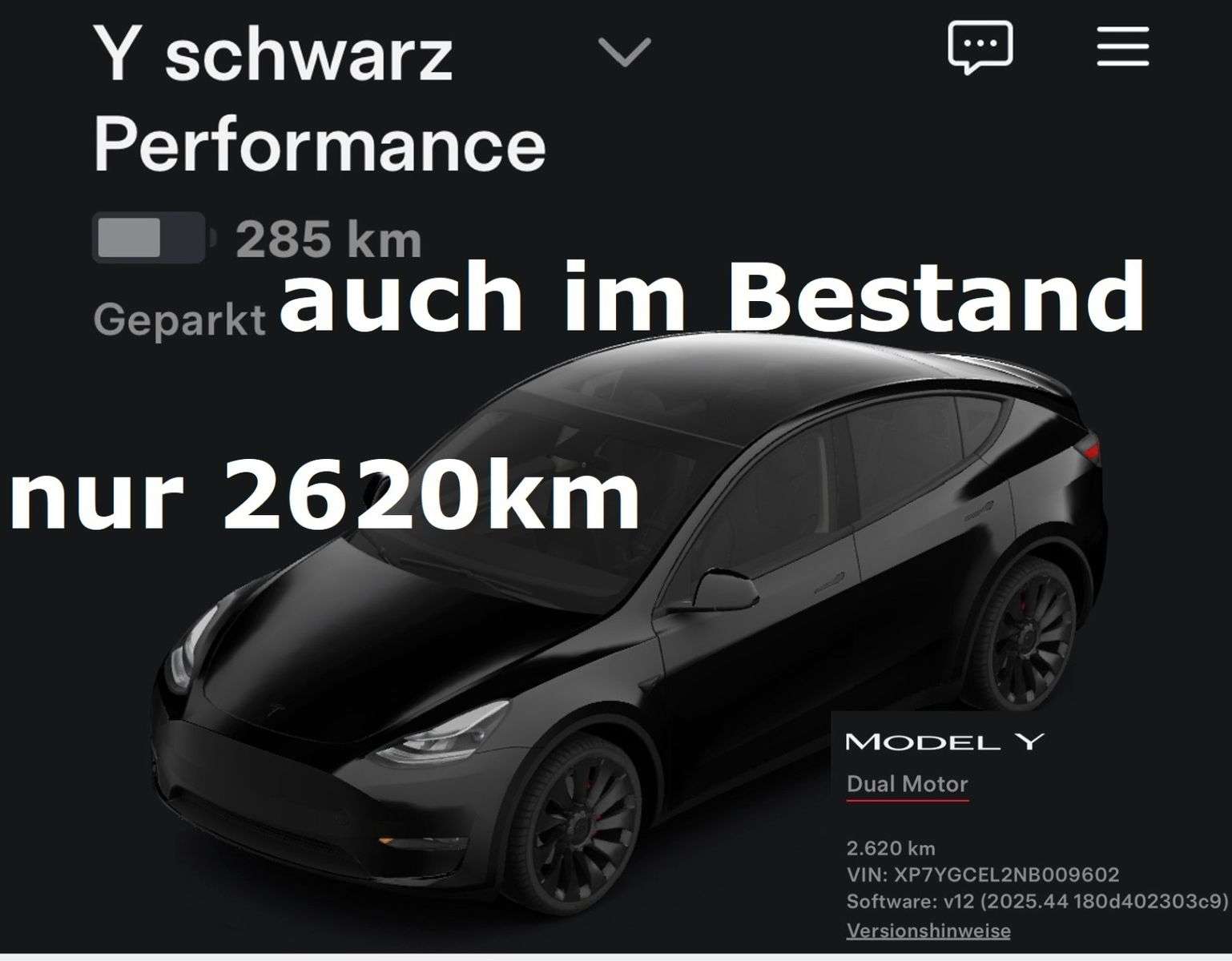 Second hand Tesla Model Y electro