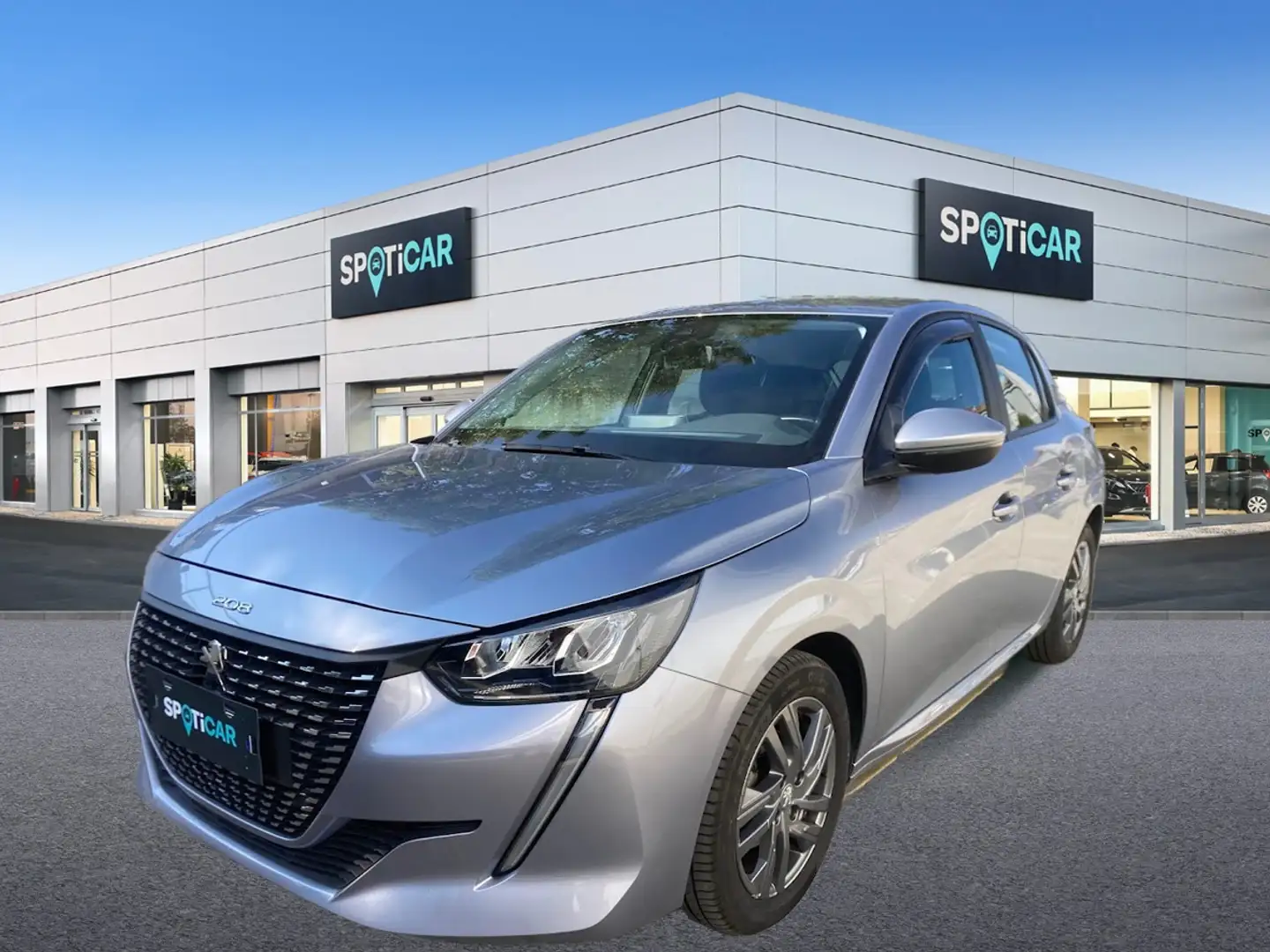 Peugeot 208 5 Porte 1.2 PureTech Active Pack Gris - 1