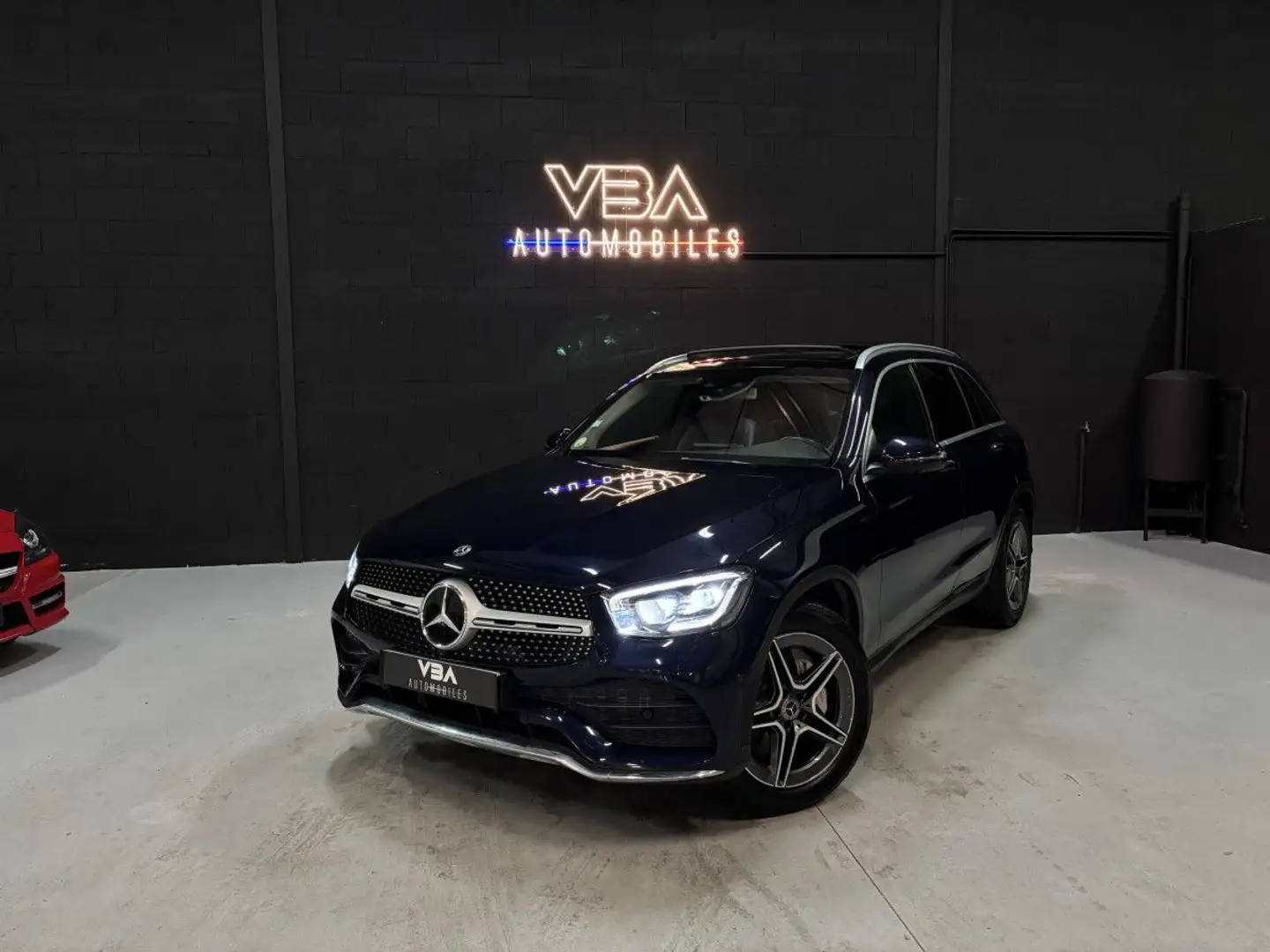 Mercedes-Benz GLC 200 200 d AMG Line Bleu - 2