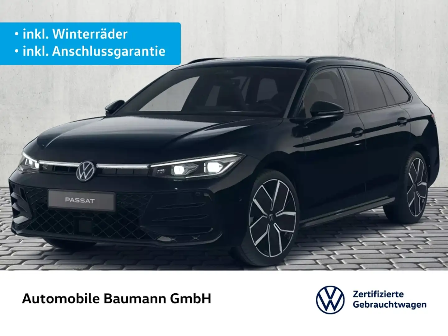 Volkswagen Passat Variant 2.0 TDI 4M R-LINE SIGNATURE Negro - 1