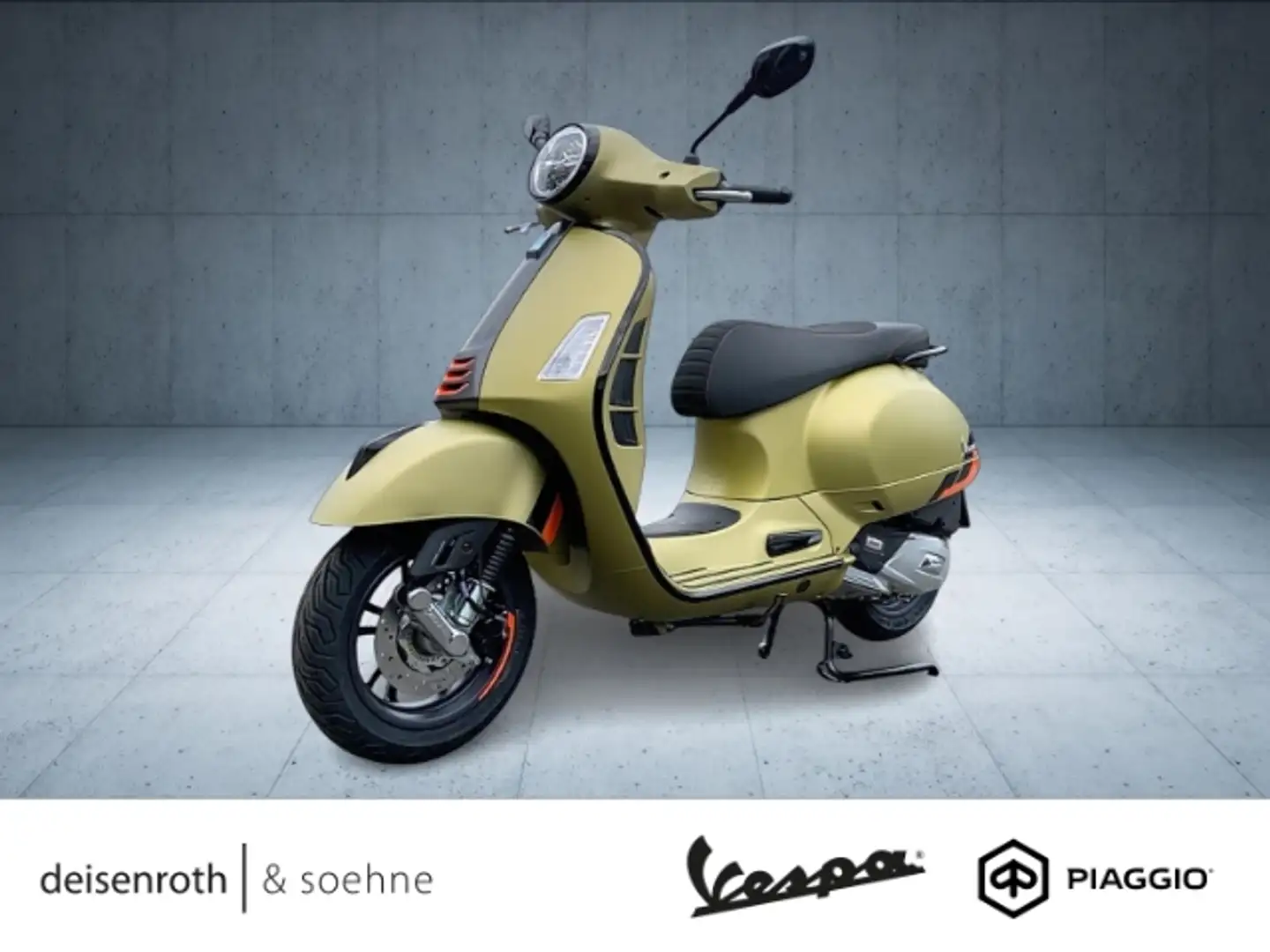 Vespa GTS 310 Super Sport Grün Ambizioso Matt Grün - 1
