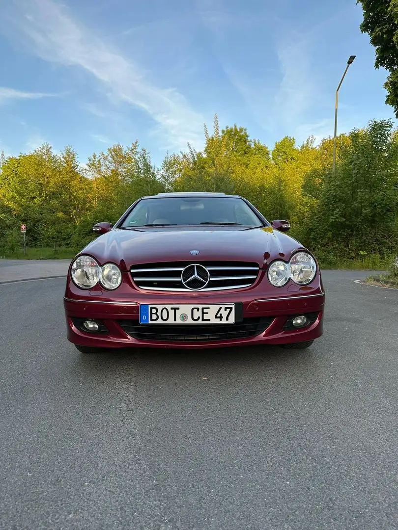 Mercedes-Benz CLK 280 209.354) AUTOMATIK VOLLLEDER Rot - 1